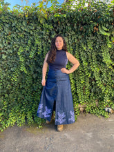 Cargar imagen en el visor de la galería, Falda larga mezclilla, talla 1 y 2