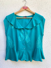 Cargar imagen en el visor de la galería, Blusa vuelos, talla 1