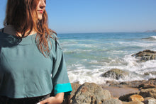 Cargar imagen en el visor de la galería, Blusa ancha corta, talla 1