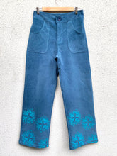 Cargar imagen en el visor de la galería, Pantalón recto cotelé (elasticado) talla 1