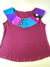 Cargar imagen en el visor de la galería, Polera patchwork, talla 1