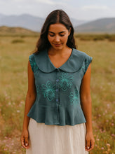 Cargar imagen en el visor de la galería, Blusa vuelos, talla 1 y 2