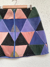 Cargar imagen en el visor de la galería, Mini falda patchwork, talla 2