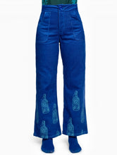 Cargar imagen en el visor de la galería, Pantalón recto cotelé, talla 1 y 2