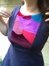 Cargar imagen en el visor de la galería, Vestido Patchwork, talla 2