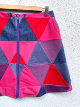 Cargar imagen en el visor de la galería, Mini falda patchwork, talla 2