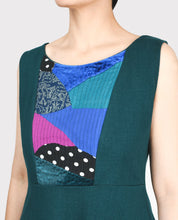 Cargar imagen en el visor de la galería, Vestido Patchwork, talla 2