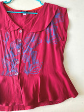 Cargar imagen en el visor de la galería, Blusa vuelos, talla 1 y 2
