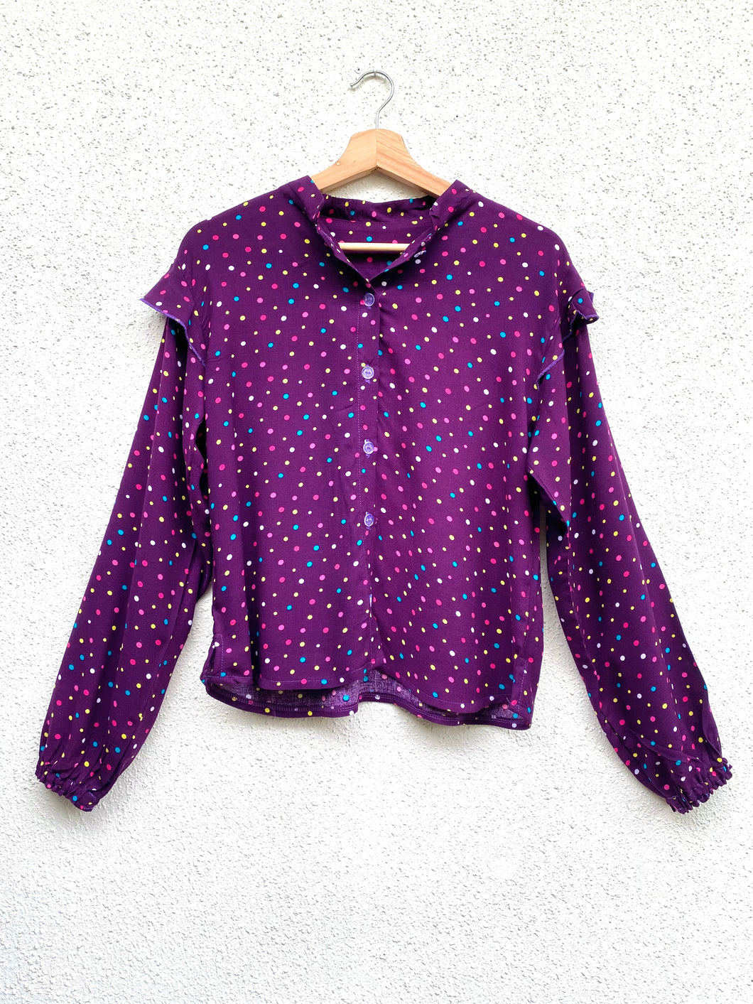 Blusa manga larga