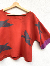 Cargar imagen en el visor de la galería, Blusa ancha larga, talla 1 y 2
