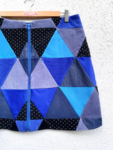 Cargar imagen en el visor de la galería, Mini falda patchwork, talla 3
