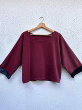 Cargar imagen en el visor de la galería, Blusa ancha larga, talla 1 y 2
