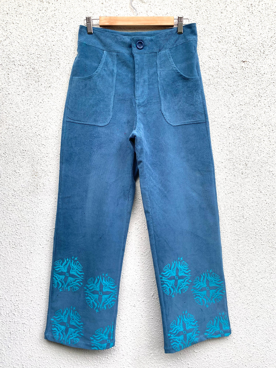 Pantalón recto cotelé (elasticado) talla 1