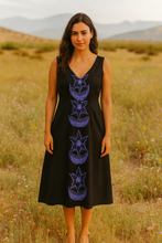 Cargar imagen en el visor de la galería, Vestido largo lino, talla 1 y 2
