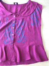 Cargar imagen en el visor de la galería, Blusa vuelos, talla 1 y 2
