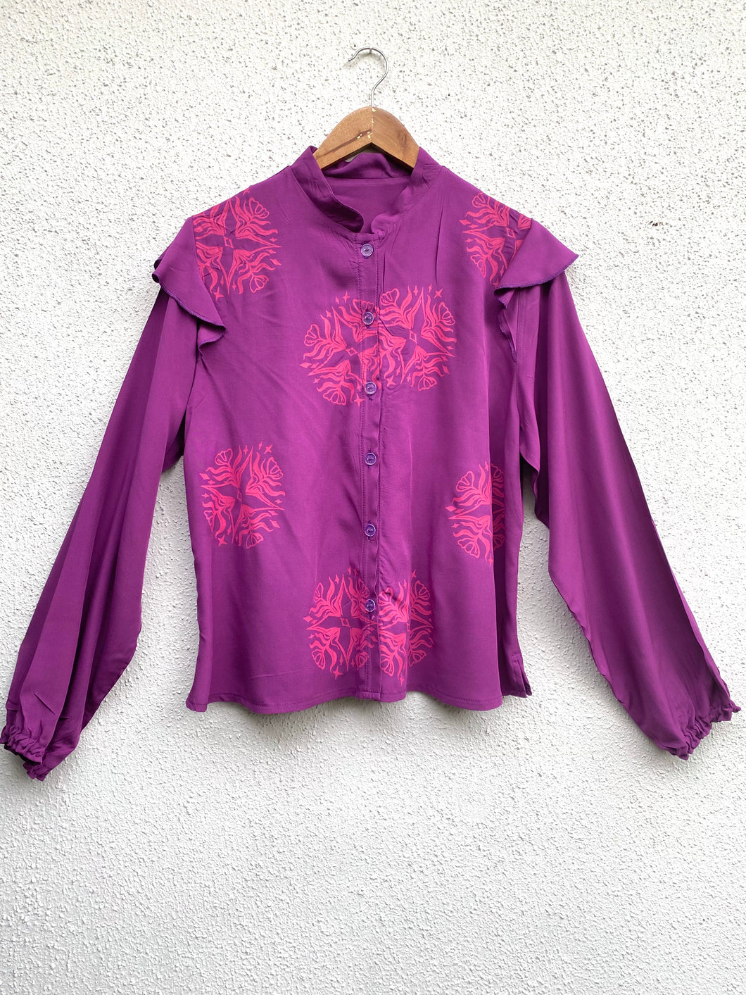 Blusa manga larga, talla 1