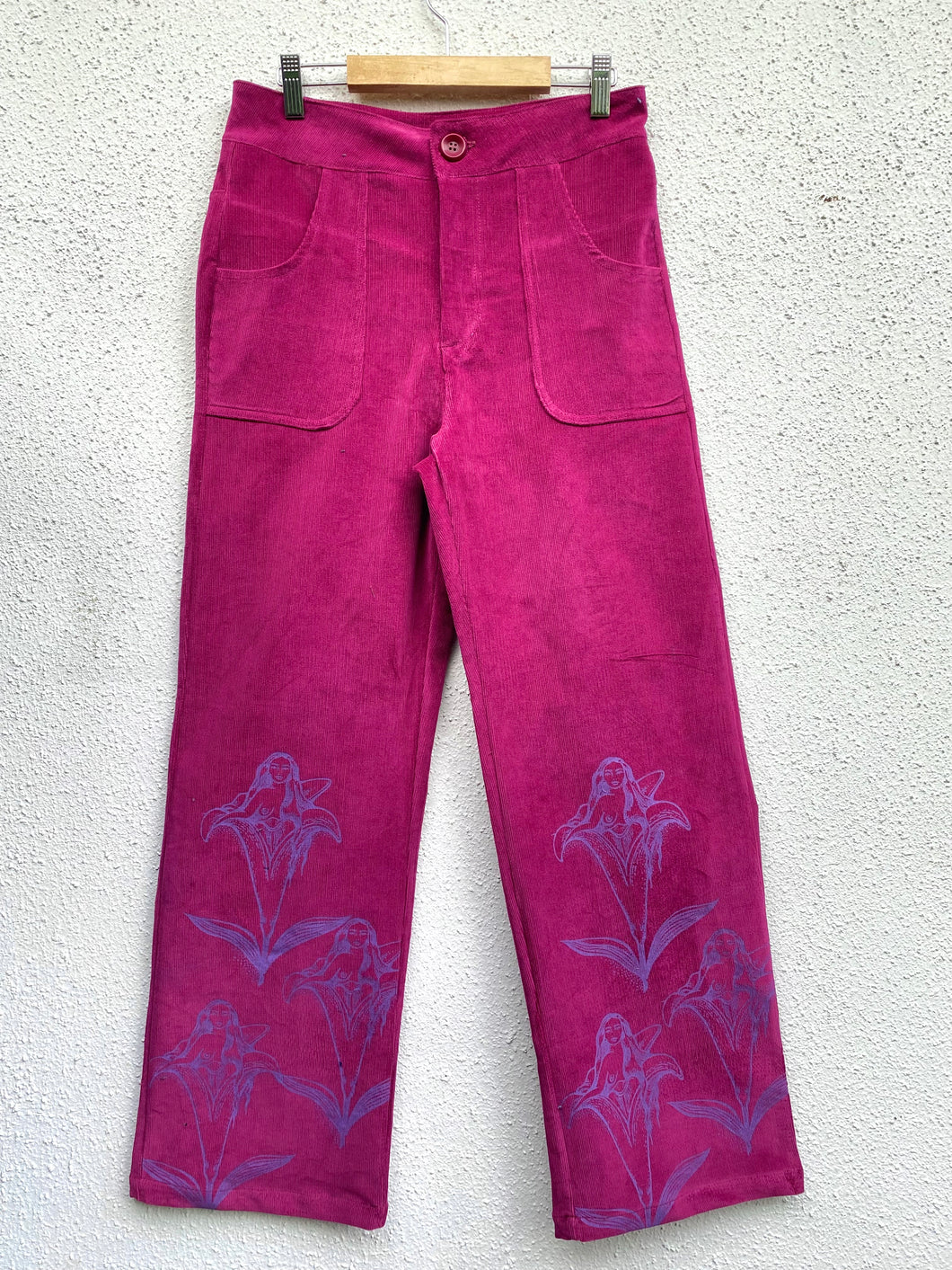 Pantalón recto cotelé, talla 2 y 3