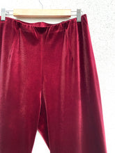 Cargar imagen en el visor de la galería, Pantalón ancho/pretina elastica (terciopelo)
