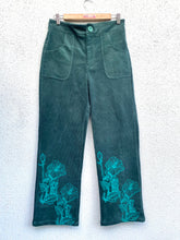 Cargar imagen en el visor de la galería, Pantalón recto cotelé (elasticado) talla 1 y 3
