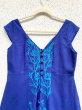 Cargar imagen en el visor de la galería, Vestido largo lino, talla 1
