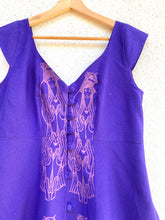 Cargar imagen en el visor de la galería, Vestido largo lino, talla 1
