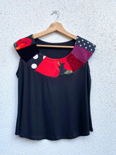 Cargar imagen en el visor de la galería, Polera patchwork, talla 1
