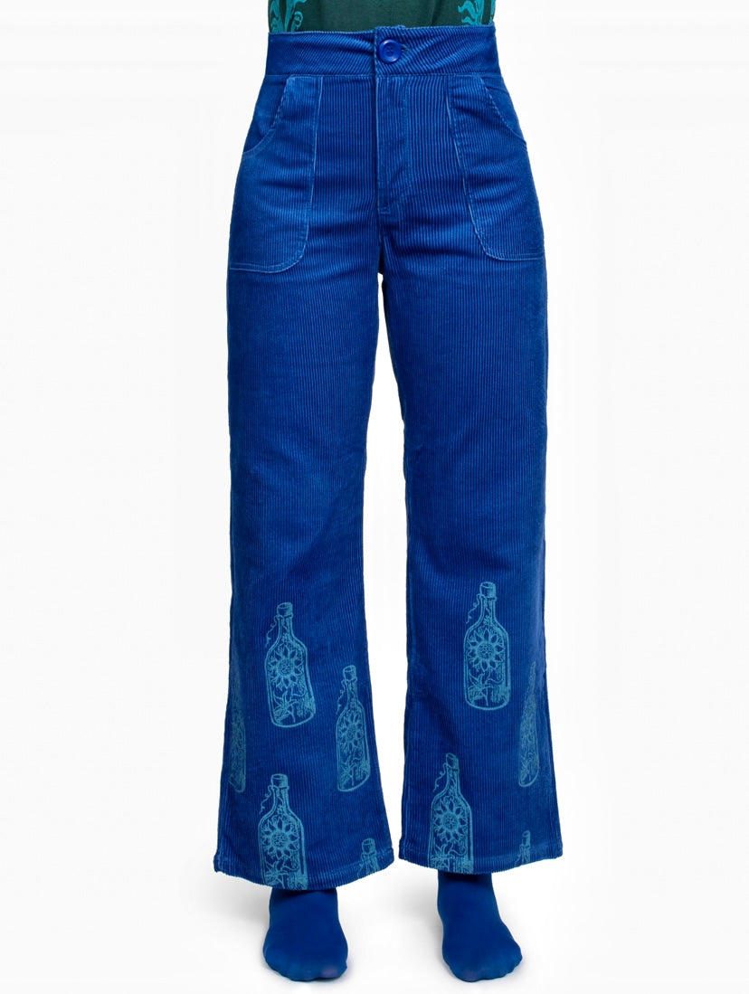 Pantalón recto cotelé, talla 1 y 2