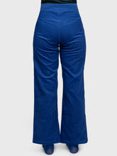 Cargar imagen en el visor de la galería, Pantalón recto cotelé (elasticado) talla 1 y 3
