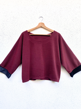 Cargar imagen en el visor de la galería, Blusa ancha larga, talla 1 y 2
