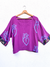 Cargar imagen en el visor de la galería, Blusa ancha larga, talla 2
