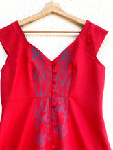 Cargar imagen en el visor de la galería, Vestido largo lino, talla 1 y 2
